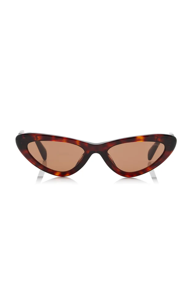 Cat-Eye Acetate Sunglasses