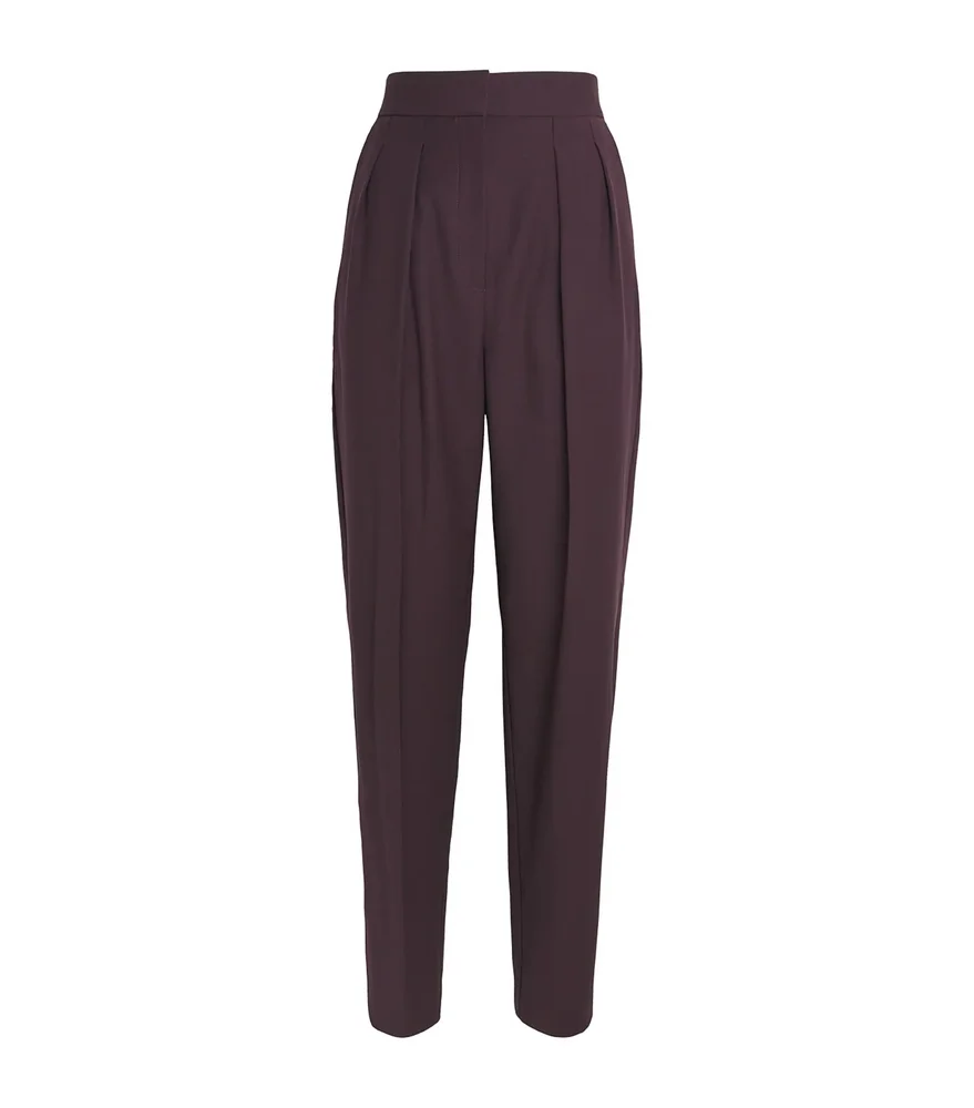 Satin Ragosta Tailored Trousers