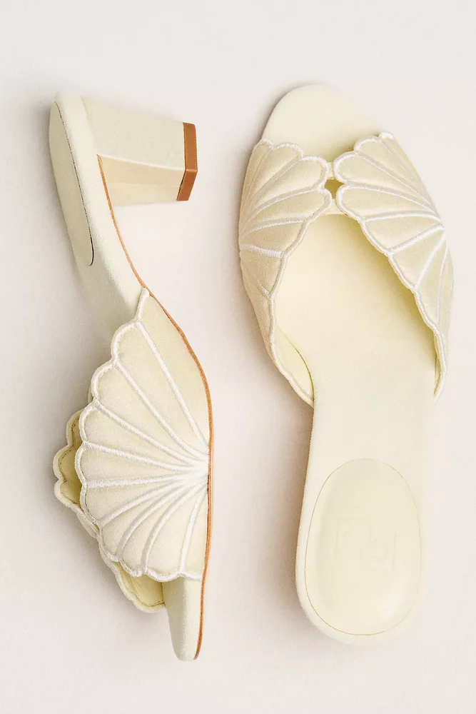 thereformation Reformation Waldena Kitten Heel Mules