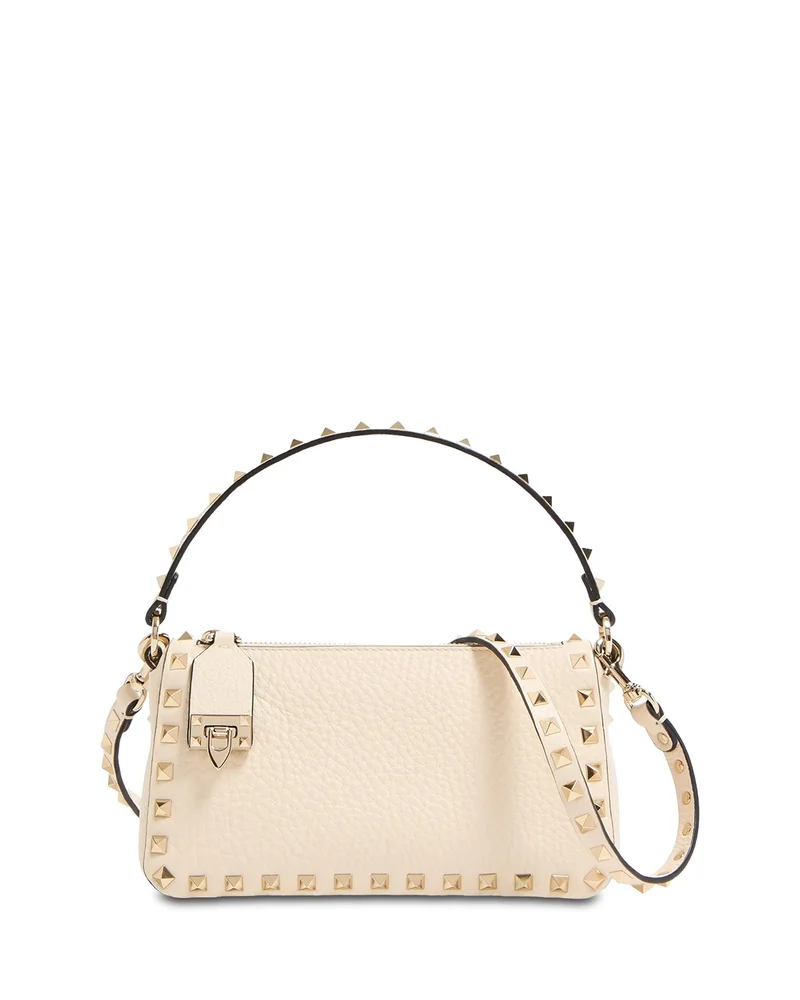 Rockstud Small Embellished Leather Crossbody Bag