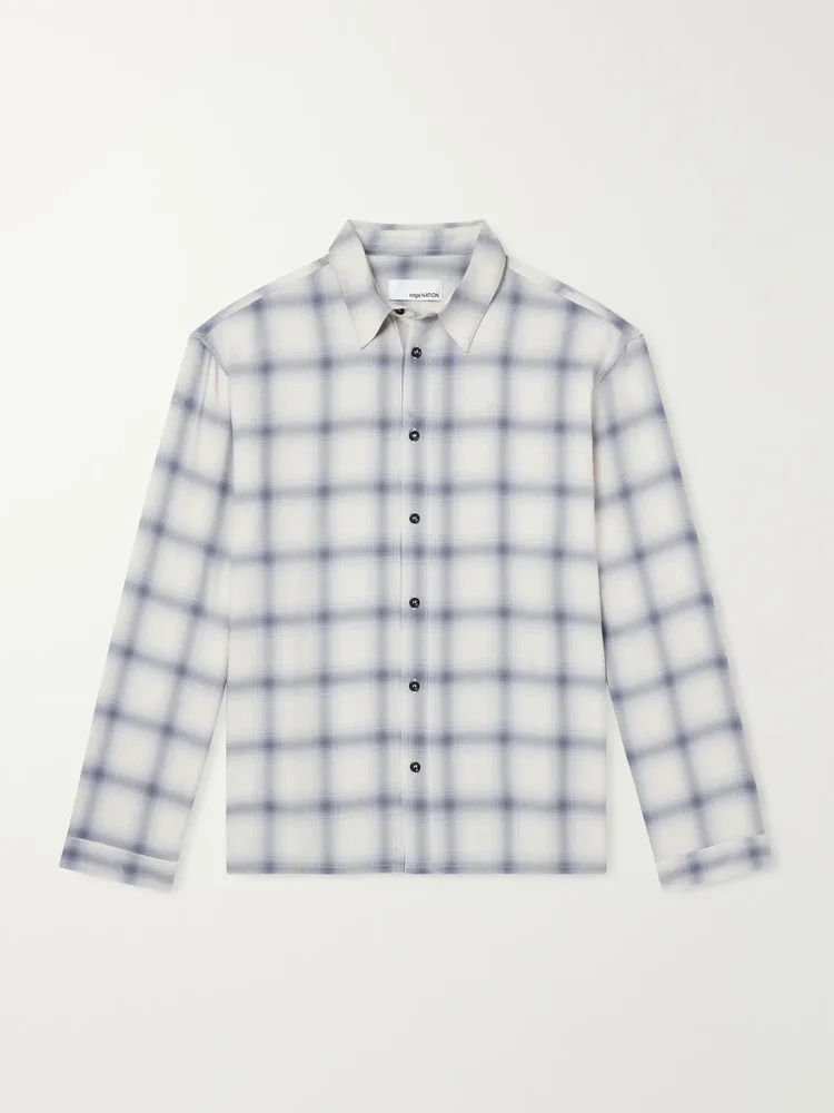 Strano Checked Twill Shirt