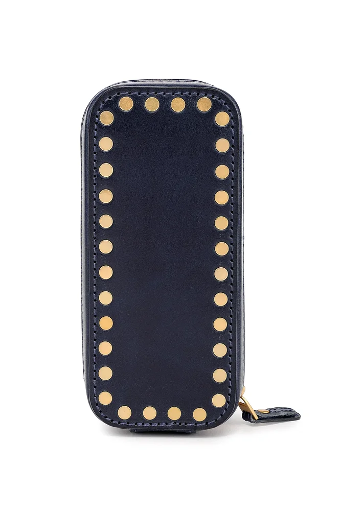 Oblong Genuine Leather Jewelry Box