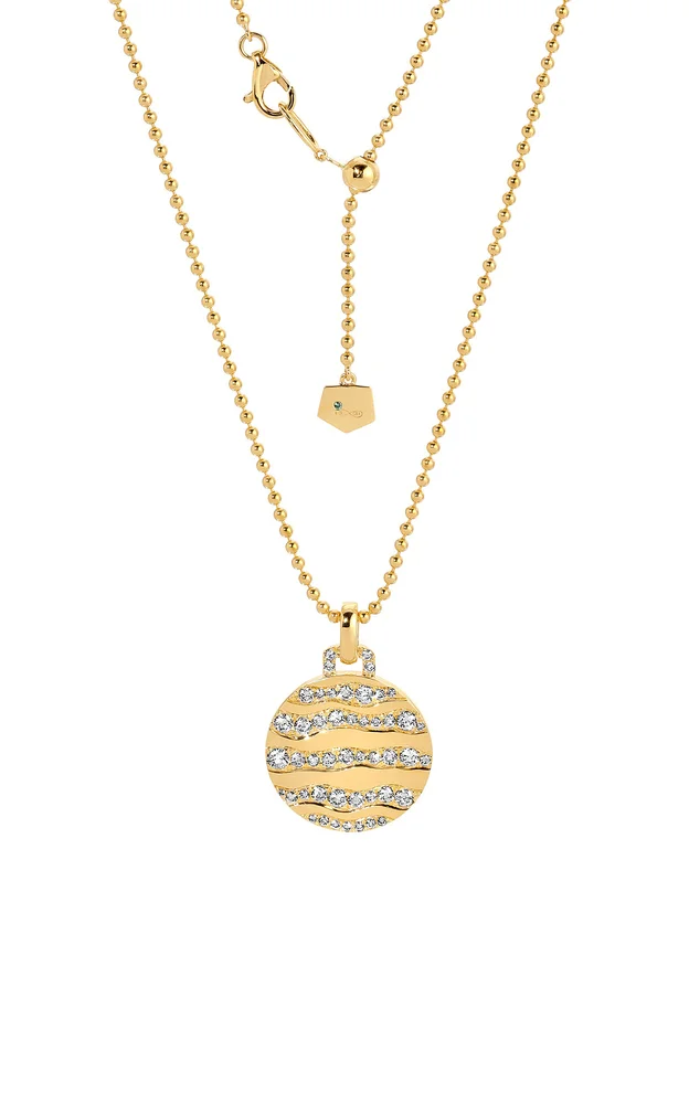 Alma Dos Rios 18K Yellow Gold Diamond Necklace