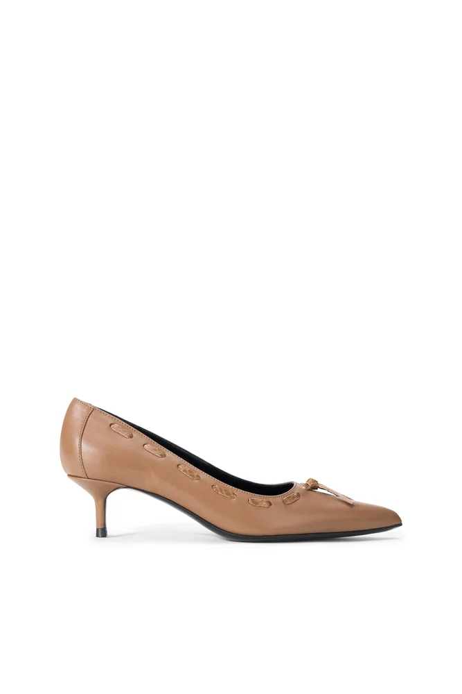 Staud SEBASTIAN KITTEN HEEL PUMP