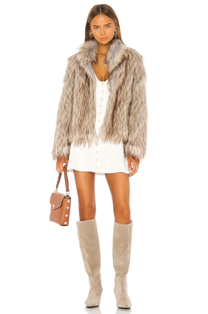 Faux Fur Jacket