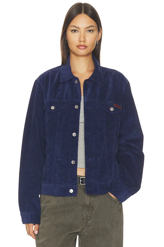 Washed Corduroy Trucker Jacket
