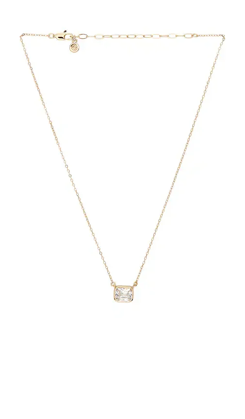 Classic Square Pendant Necklace