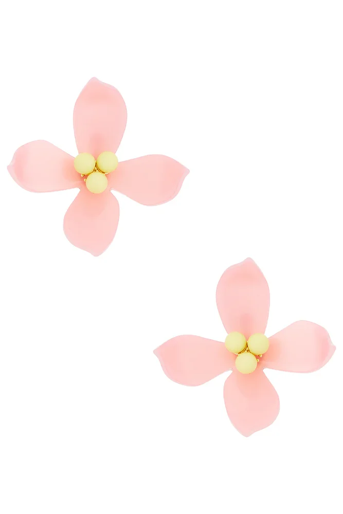 Oleander Stud Earrings