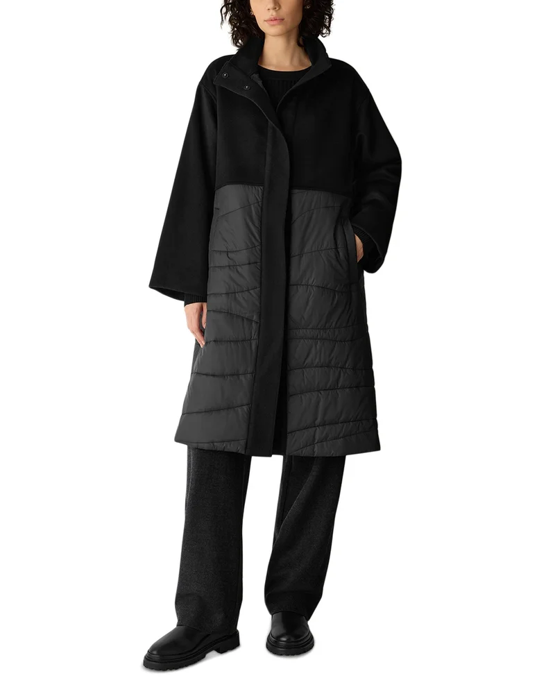 Mixed Media Coat