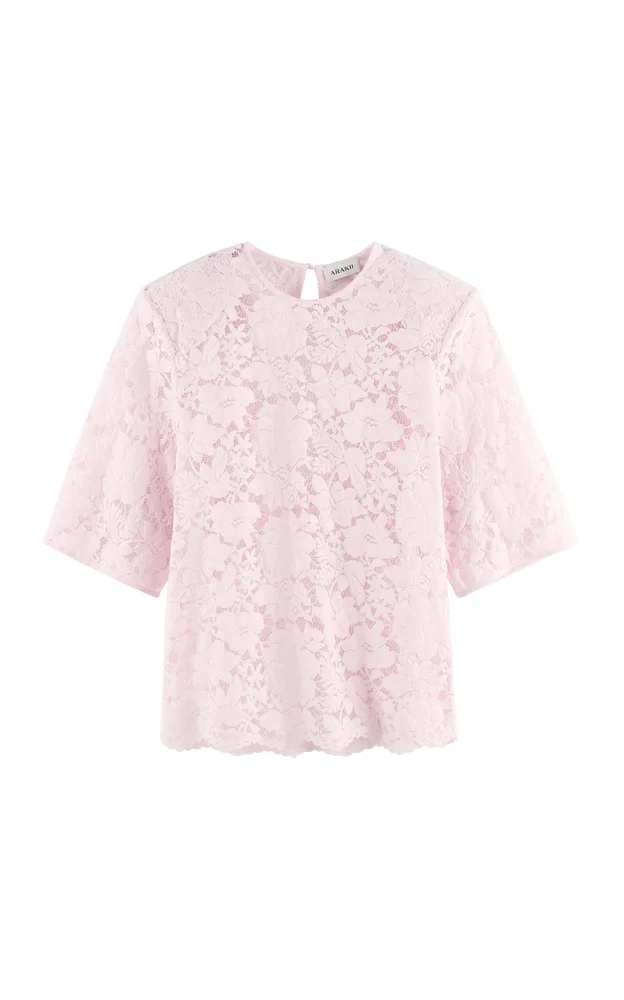 Boxy Velvet Lace Top Exclusive
