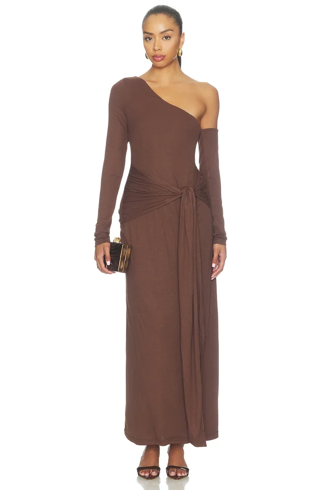 Bianca One Shoulder Maxi Dress
