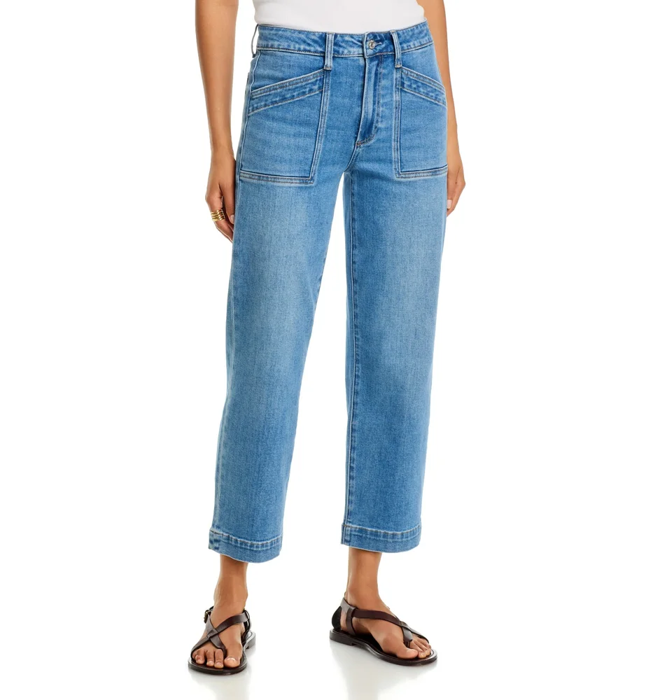 Quincy High Ankle Straight Jeans