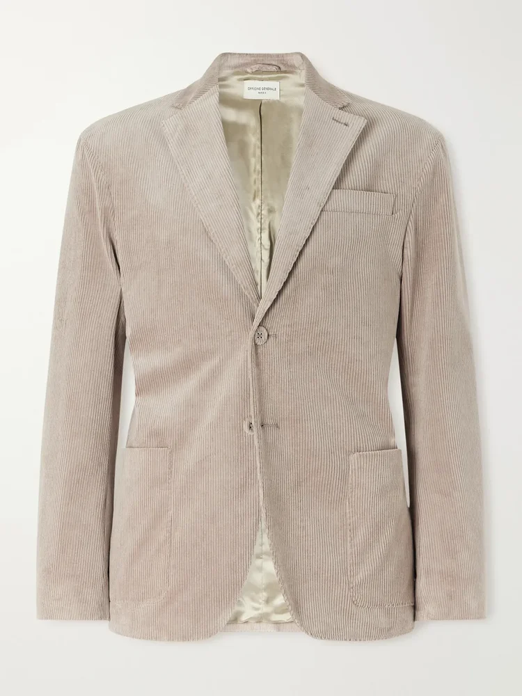 Michel Cotton-Blend Corduroy Blazer
