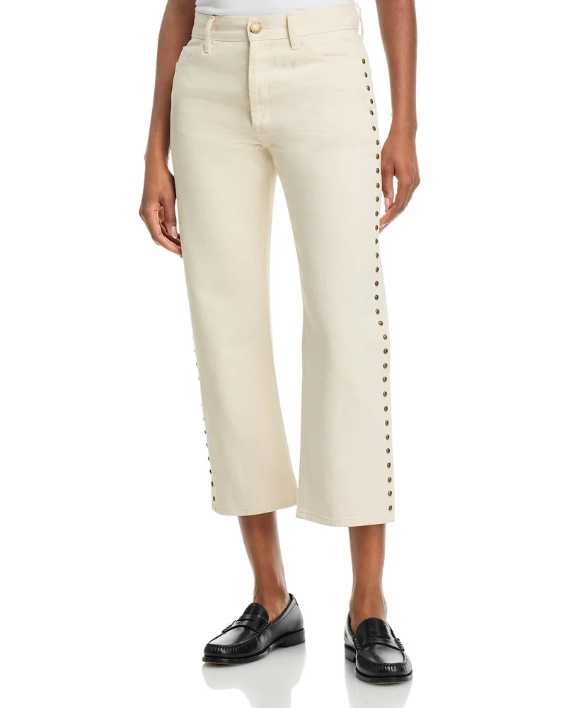 The Studded Wayne Jeans in Natural
