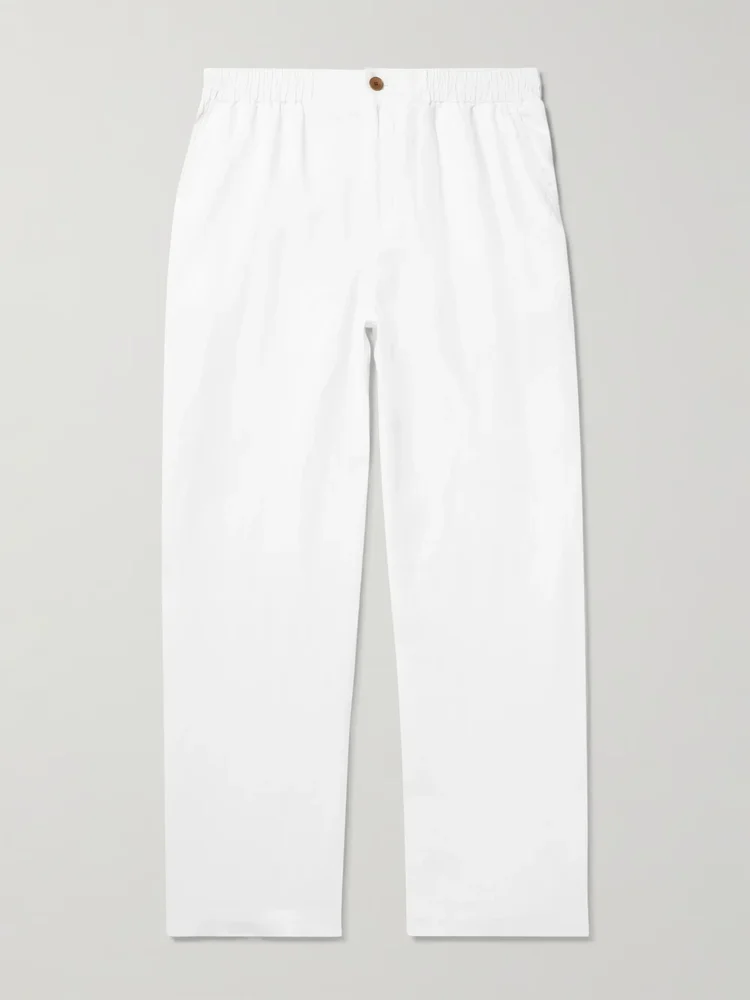 Arthur Wide-Leg Linen Trousers