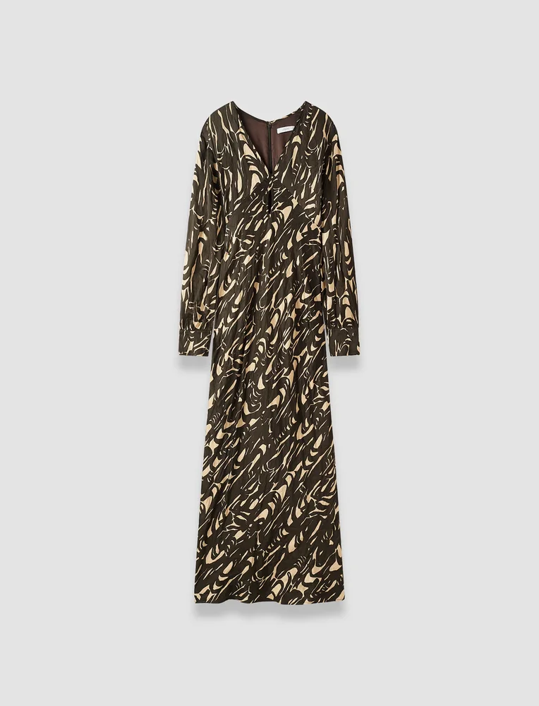 Adore Printed Crinkle Dress