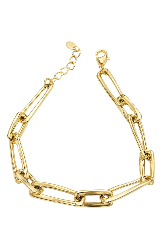 Chunky Paper Clip Chain Bracelet