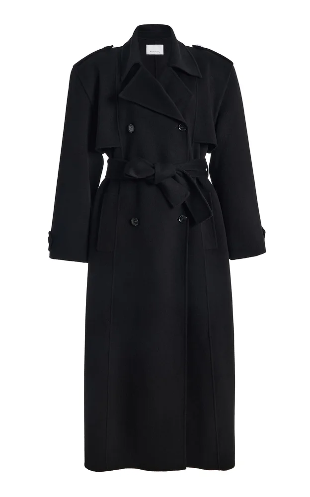 Nikola Padded Wool-Cashmere Trench Coat