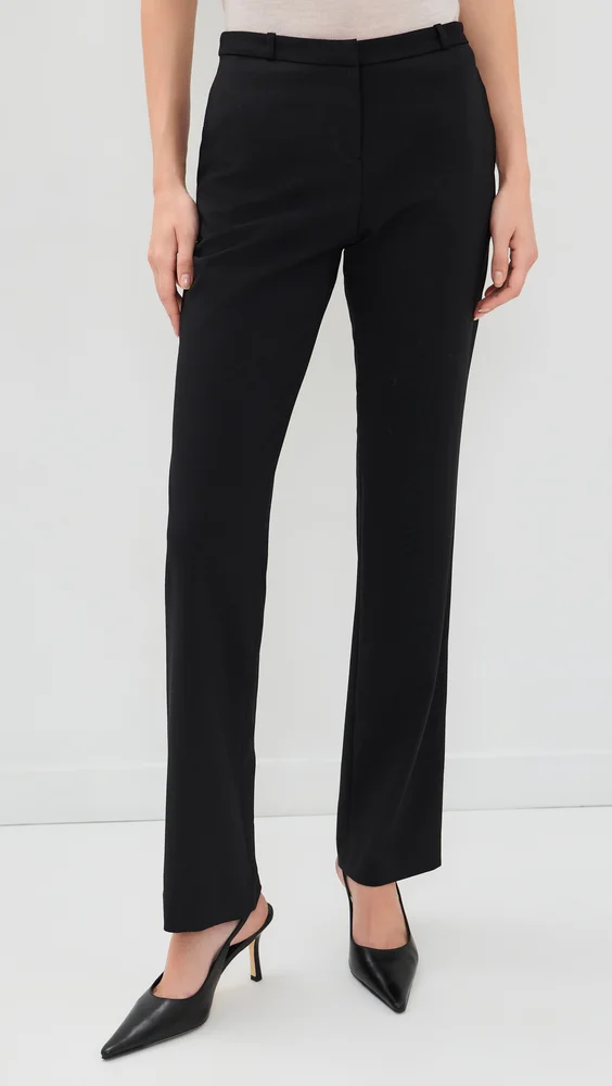 Skinny Leg Elongated Trousers