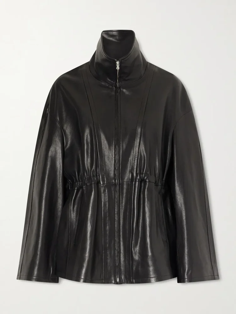 Passage leather jacket