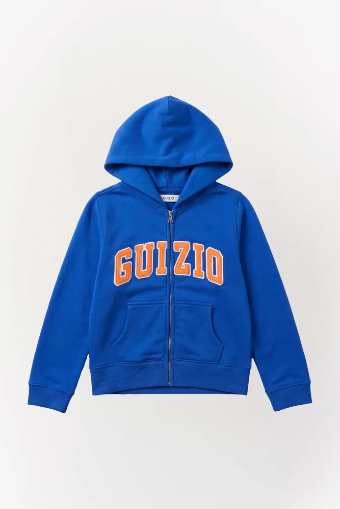 Guizio New York Forever Shrunken Hoodie
