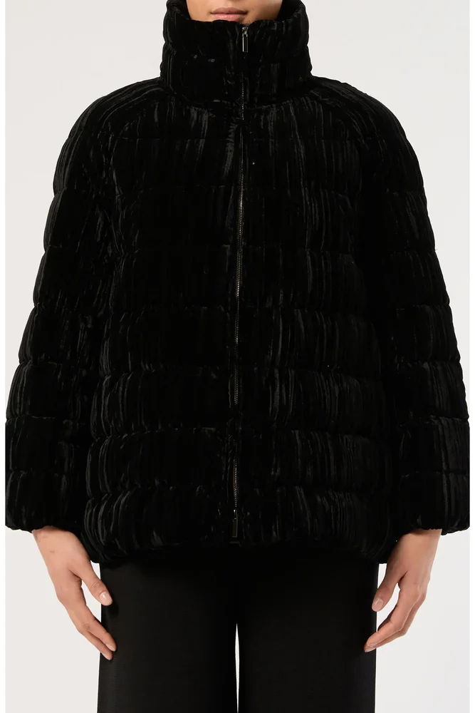 Quilted Velvet Jacket