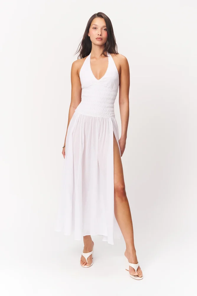 Formentera Halter Maxi Dress