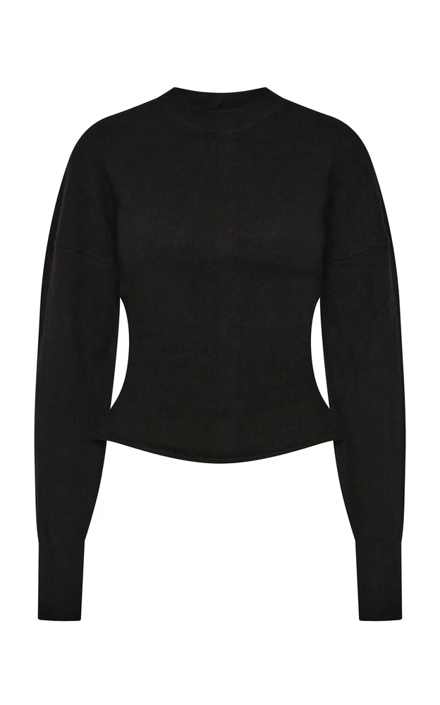 Cinched Cashmere Jumper