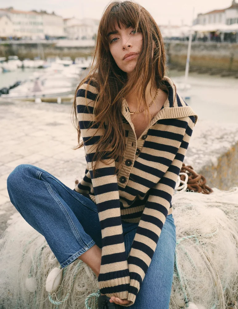 Marta Merino Wool Sailor Top