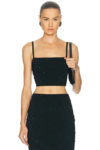 Thin Strap Cropped Top