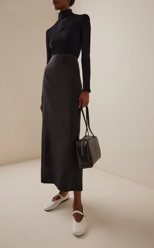 Boheme Leather Mary Jane Flats