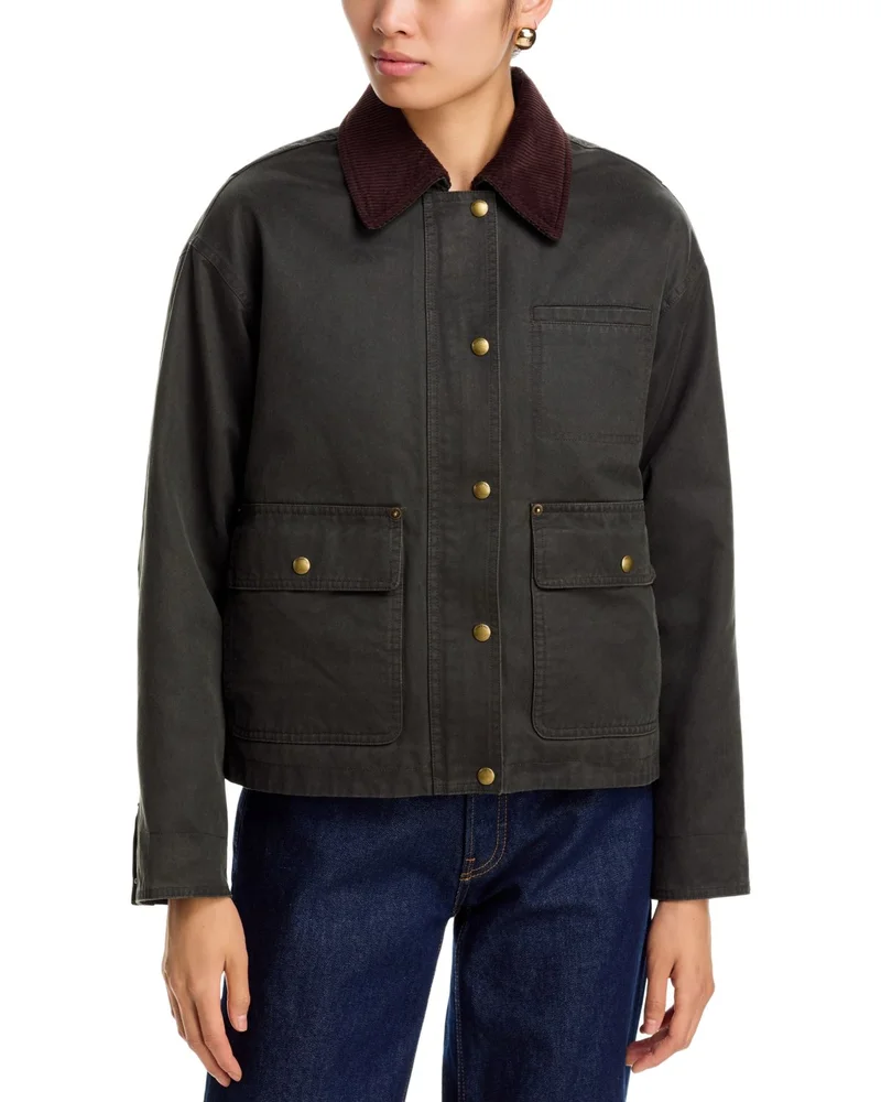 Corduroy Collar Barn Jacket
