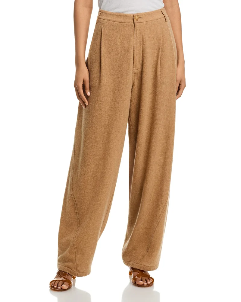 Phebe Wool Wide Leg Pants
