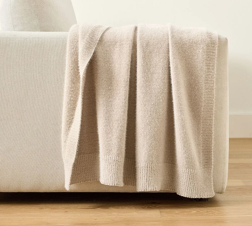 Cozy Eyelash Chenille Throw