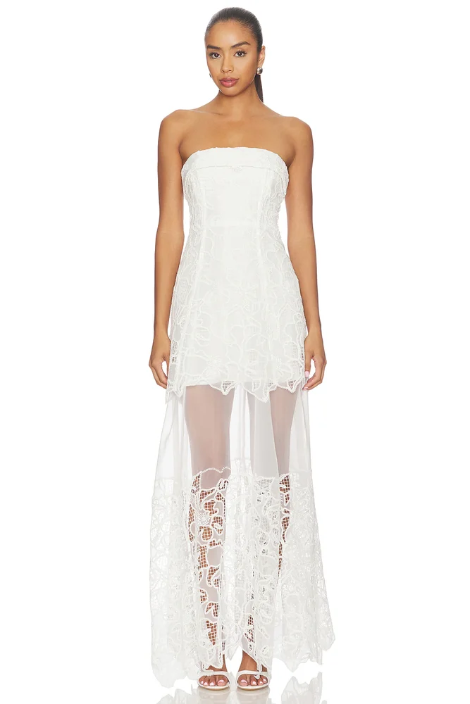 Rennis Bustier Gown