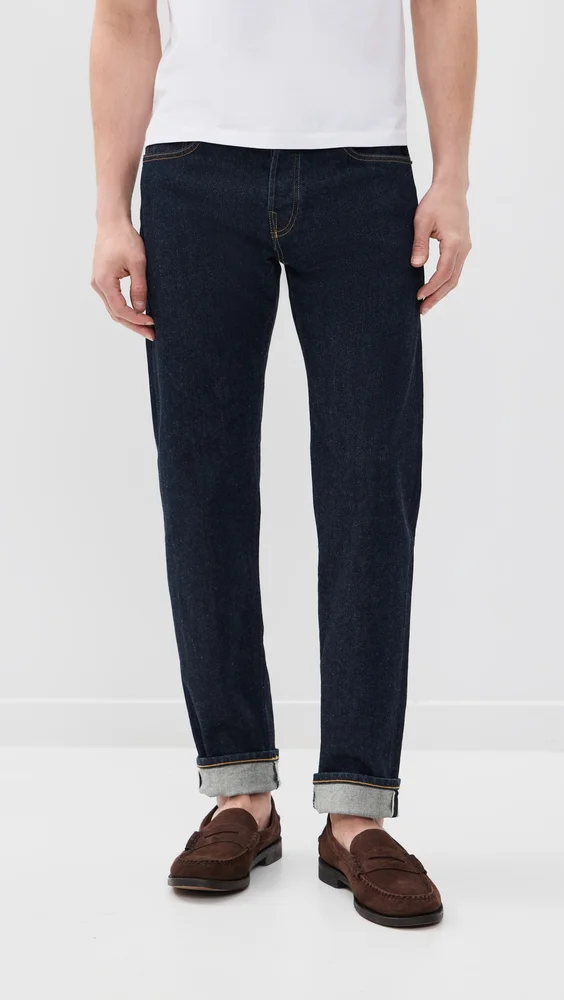 1991 Straight Rinse Comfort Selvedge Jeans