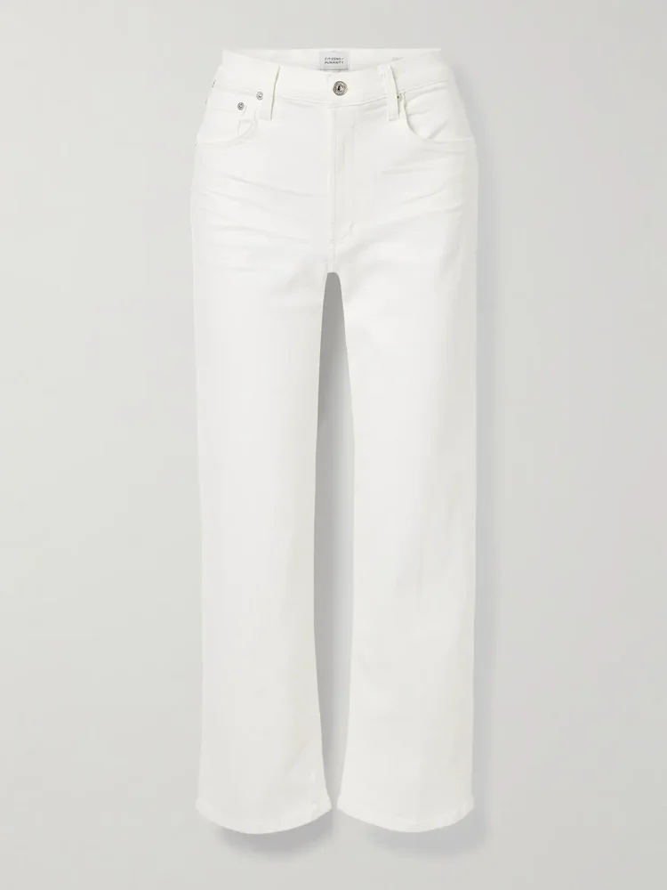 The Palma high-rise straight-leg jeans