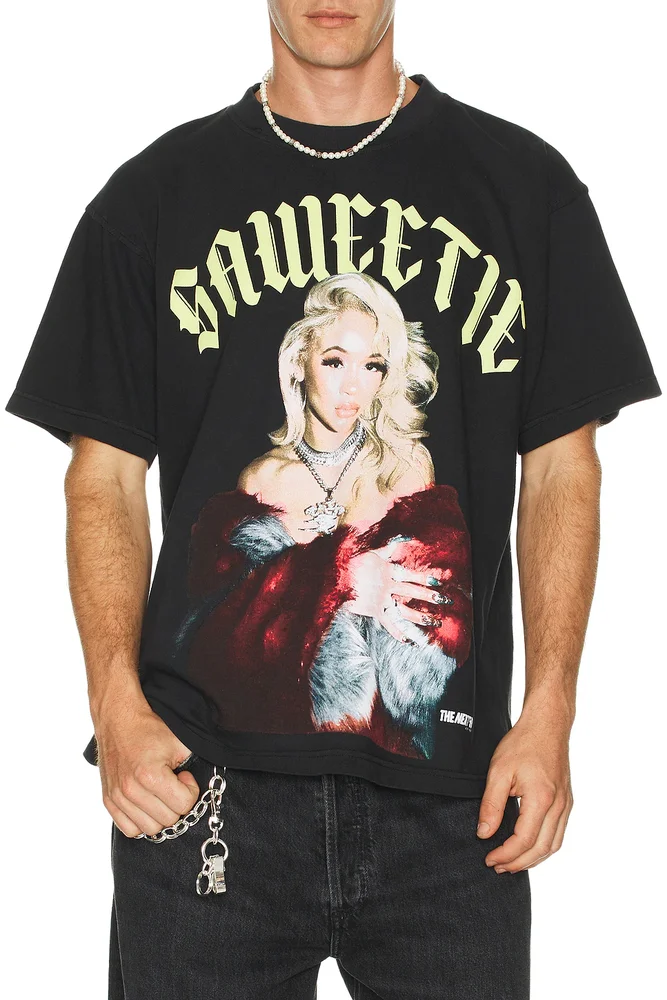 Saweetie Gold Tee