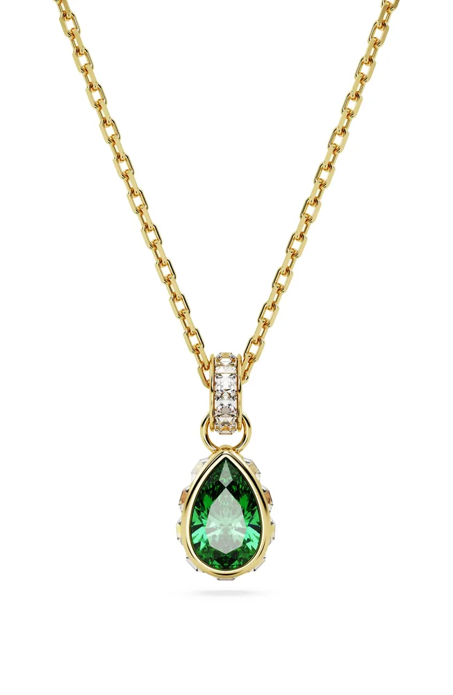 Chroma Pear Cut Pendant Necklace