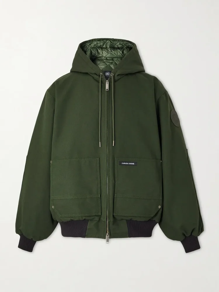 Beaumont Cotton-Canvas Hooded Jacket