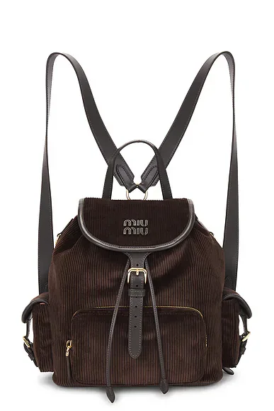 Velluto Righe Backpack