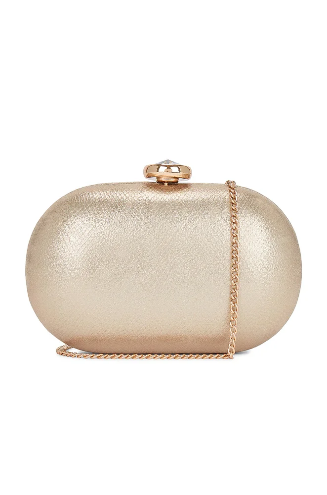 Marta Metallic Clutch