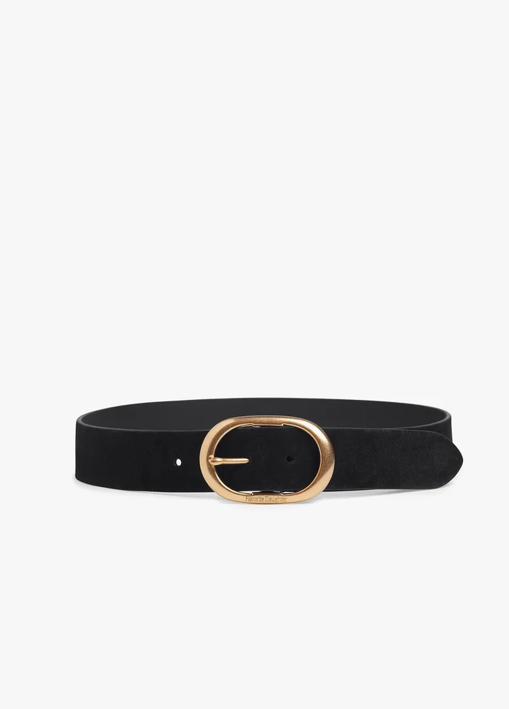 Suede Jean Belt