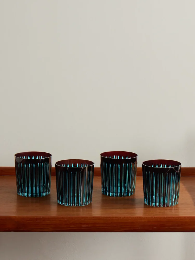 Prism Set of Four Double Old Fashioned Glasses