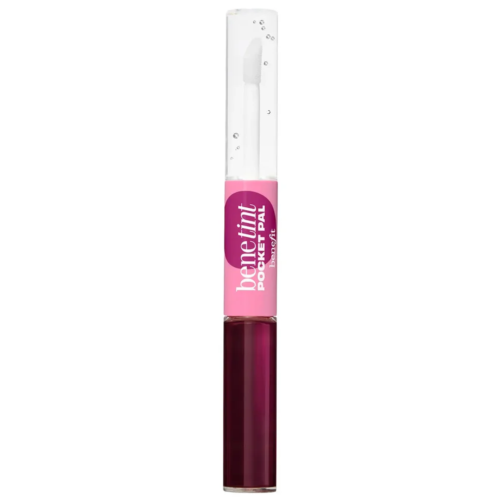 Benetint Pocket Pal Dual-Ended Longwear Lip Stain, Cheek Tint, and Gloss in Raspberry