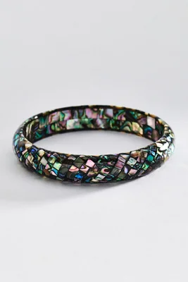 Shell Bangle Bracelet