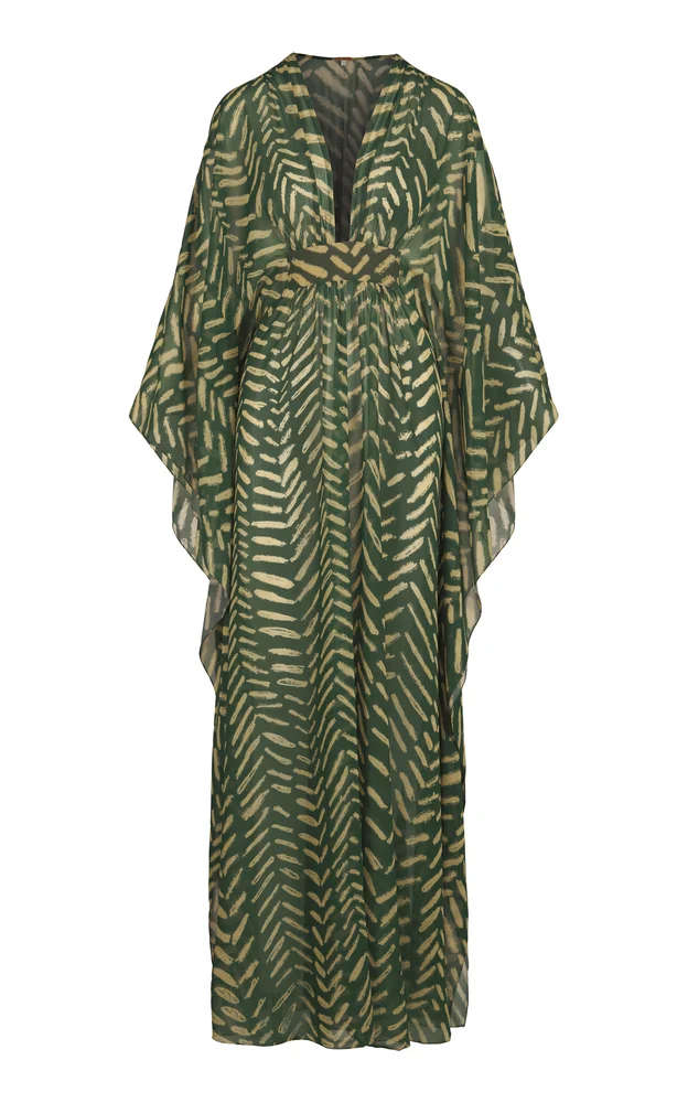 Secret Garden Printed Maxi Dress