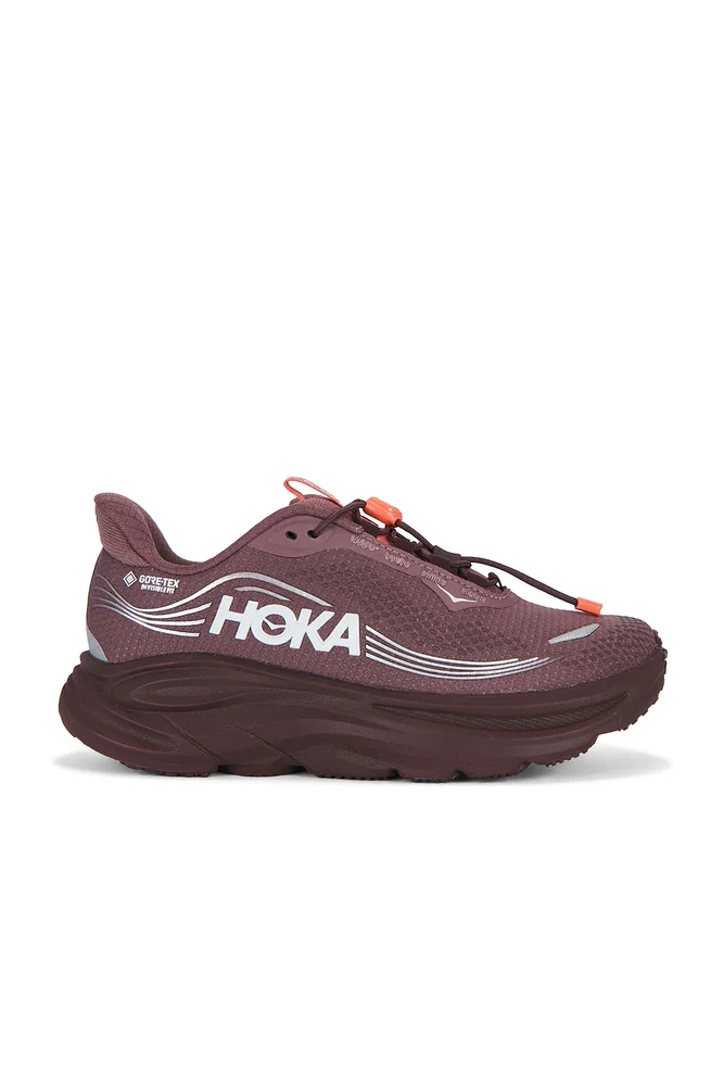 Clifton 11 GTX Sneaker in Smoky Quartz and Deep Mauve
