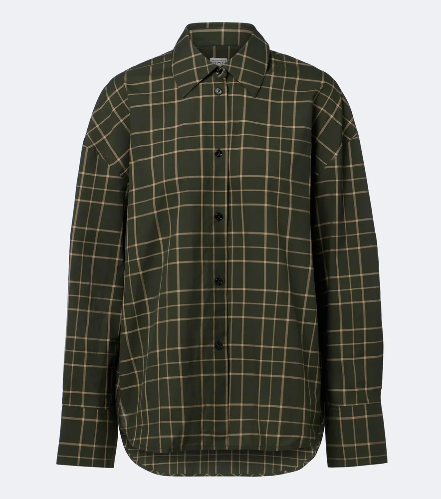 Checked cotton shirt