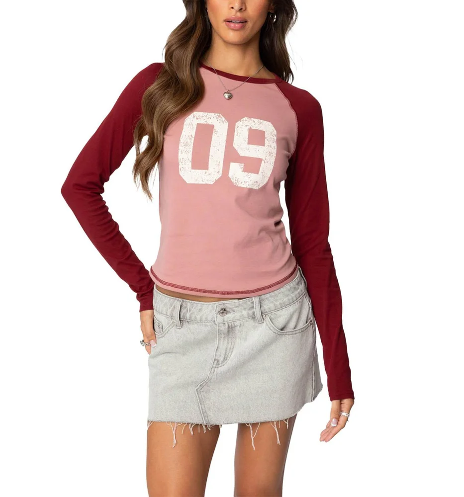 09 Raglan Long Sleeve T Shirt